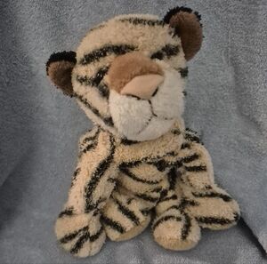 Striped Plush Tiger Companion